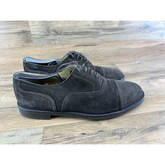 Cole Haan Brown Suede Oxfords Shoes Size US 10.5D main image 12